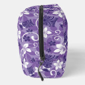 LUAU TIKI PATTERN (PURPLE) DOPP KIT TOILETTASJE (Rechts)