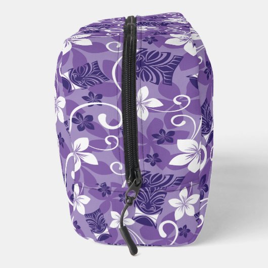 LUAU TIKI PATTERN (PURPLE) DOPP KIT TOILETTASJE (Rechts)