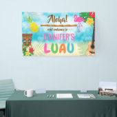 Luau Tropical Theme Spandoek (Beurs)