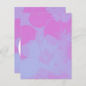 Luau Uitnodiging (Voorkant / Achterkant)