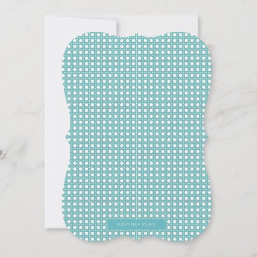 Luau Verloving Uitnodiging (Achterkant)