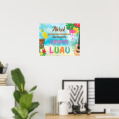Luau Welcome Print, Value Poster Paper (Matte) (Bureau à domicile)