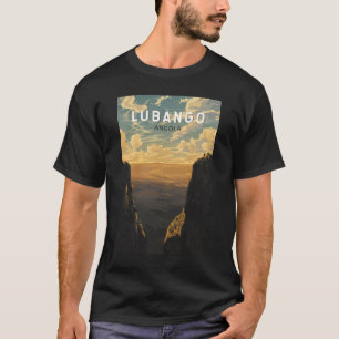 Lubango Angola Travel Art Vintage T-shirt