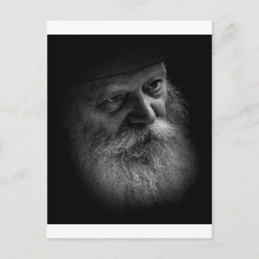 Lubavitcher Rebbe Briefkaart (Voorkant)
