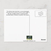 Lubbock Lake Landmark Briefkaart (Achterkant)
