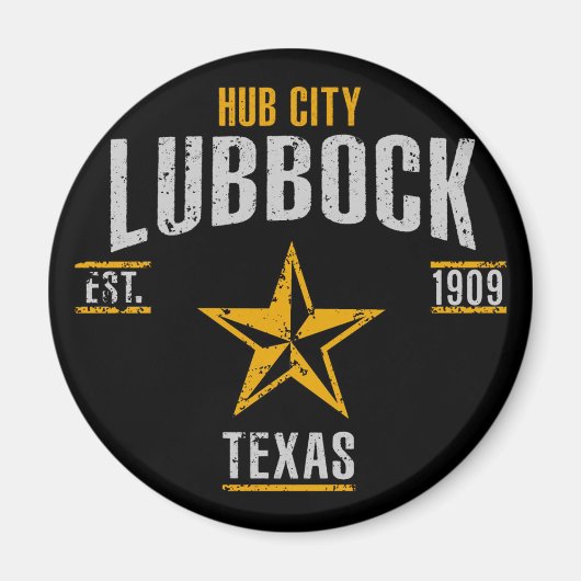 Lubbock Magneet (Voorkant)