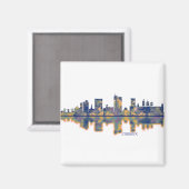 Lubbock Skyline Magneet (Voorkant / Achterkant)