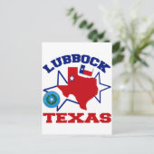 Lubbock, Texas Briefkaart (Staand voorkant)