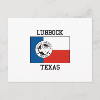 Lubbock Texas Flag Briefkaart