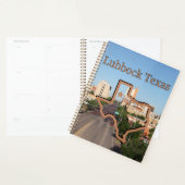 Lubbock Texas Map pictogram Agenda Planner (Display)