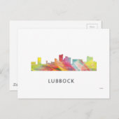 LUBBOCK, TEXAS WB1 - BRIEFKAART (Voorkant / Achterkant)
