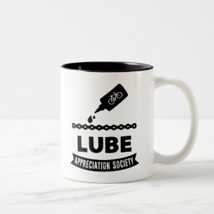 Lube Appreciation Society Fietsen Tweekleurige Koffiemok