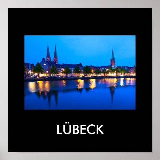 Lubeck 002 W Poster (Voorkant)