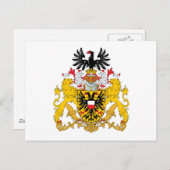 Lubeck Coat of Arms Briefkaart (Voorkant / Achterkant)