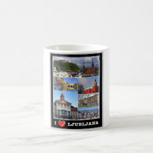 Lubiana - Slovenië - I Love - Koffiemok