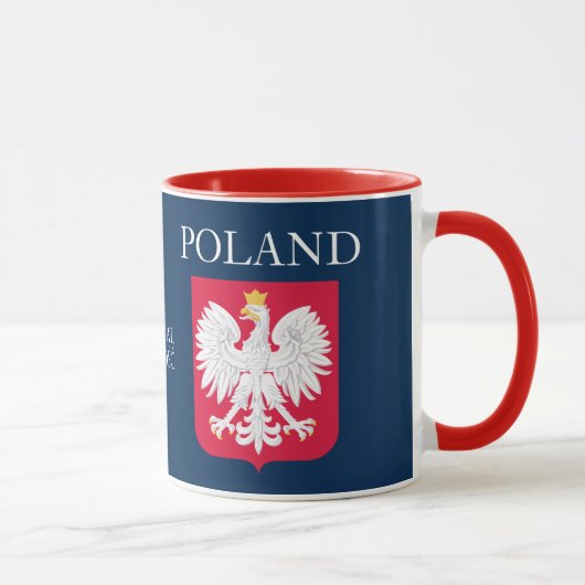 Lublin Pologne Crest Mug (Droite)