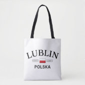 Lublin Polska (Polen) Poolse coördinaten Draagtas (Voorkant)