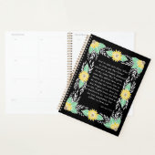 Luc 11:2-4 Bible Verse Calendrier Planificateur (Devant avec enveloppe)