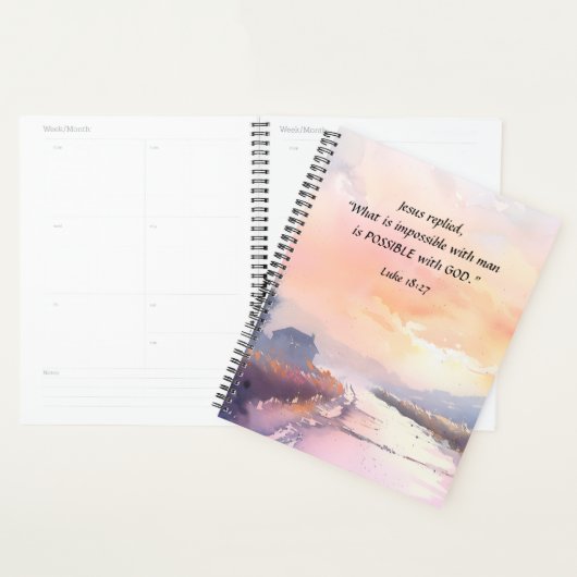 Luc 18:27 Jésus répondit Possible avec la Bible de (Devant avec enveloppe)