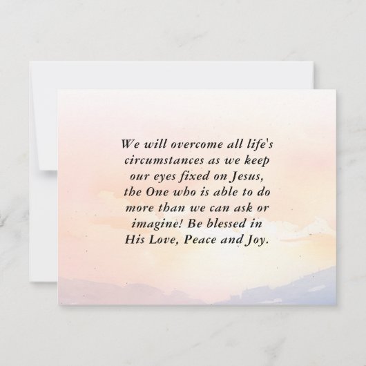 Luc 18:27 Possible avec la carte de Dieu Jésus (Dos)