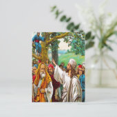 Luc 19:1-10 Jésus économise une carte postale coll (Debout devant)