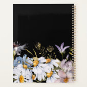 Luc 1:37 Bible Verse Fleurs sauvages Aquarelle Art (Dos)