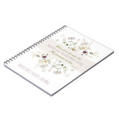 Luc 1:45 Béni est son journal de prière Fleur sauv (Côté gauche)