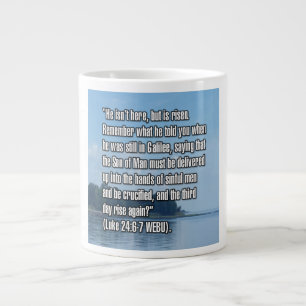 Luc 24:6-7 WEBU Mug