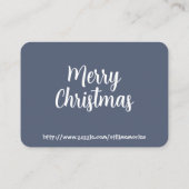 Luc 2:11 Cartes de visite de la crèche (Dos)