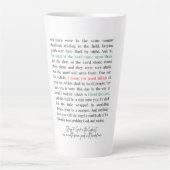 Luc 2:8 - 14 Tall Coffee Mug (Devant)