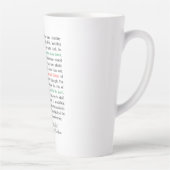 Luc 2:8 - 14 Tall Coffee Mug (Droite)