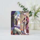 Luc 7:40-50 Une histoire sur Pardonner carte posta (Debout devant)