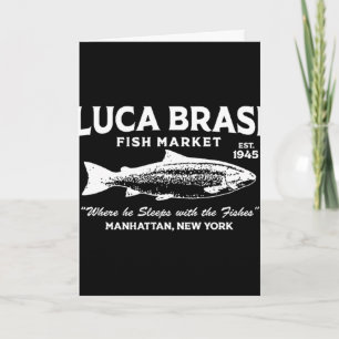 Luca Brasi Vis Markt De Peetvader Est 1945 Vis Kaart