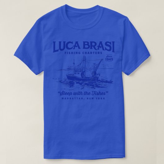 Luca Brasi Vist Charters T-shirt (Design voorkant)