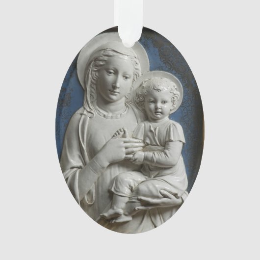 Luca della Robbia Madonna et Child Blue White Art (devant)
