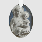 Luca della Robbia Madonna et Child Blue White Art (dos)