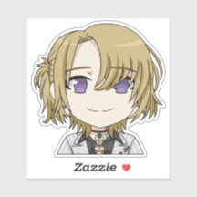 Luca Kaneshiro Chibi Lachende Sticker
