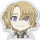 Luca Kaneshiro Chibi Smiling Sticker (Recto)