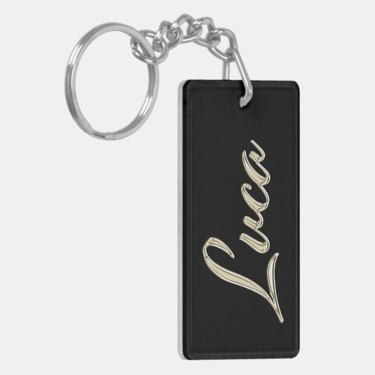 Luca Name whitegold Porte-clés Remorque (Devant gauche)