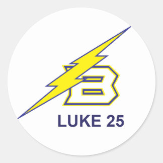 LUCAS 25 RONDE STICKER