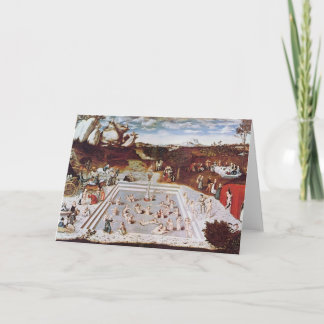 Lucas Cranach Ouder de Fontein van de Jeugd Kaart