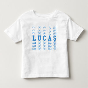 Lucas Custom Boy Name Kinder Shirts