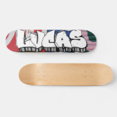 Lucas Graffiti Custom Personalized Cool Skateboard (Horizontaal)
