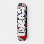 Lucas Graffiti Custom Personalized Cool Skateboard (Devant)