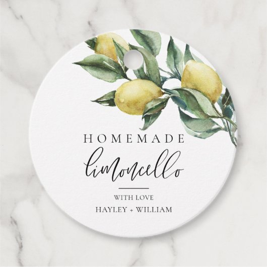 Lucas Limoncello Bedankjes Labels (Voorkant)