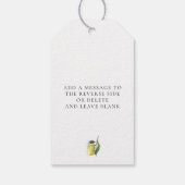 Lucas Limoncello Cadeaulabel (Achterkant)