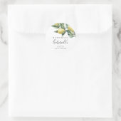 Lucas Limoncello Ronde Sticker (Tas)