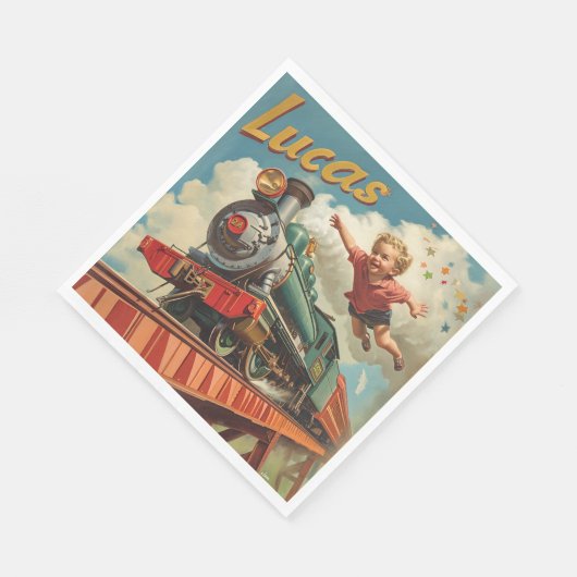 Lucas Verjaardag Servet (Hoek)