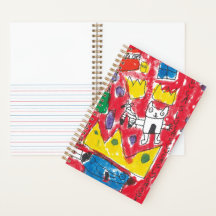 Lucas's Basquiat geïnspireerd Notitieboek