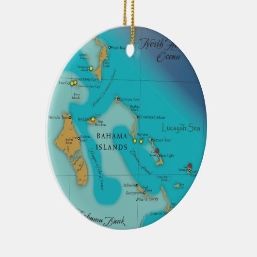 Lucayan Zee Ornament (Rechts)